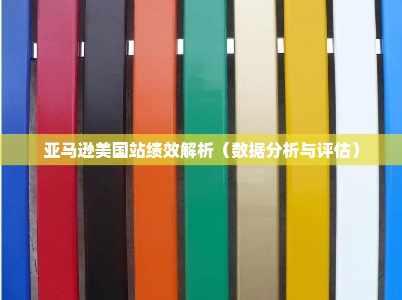 亚马逊美国站绩效解析（数据分析与评估）